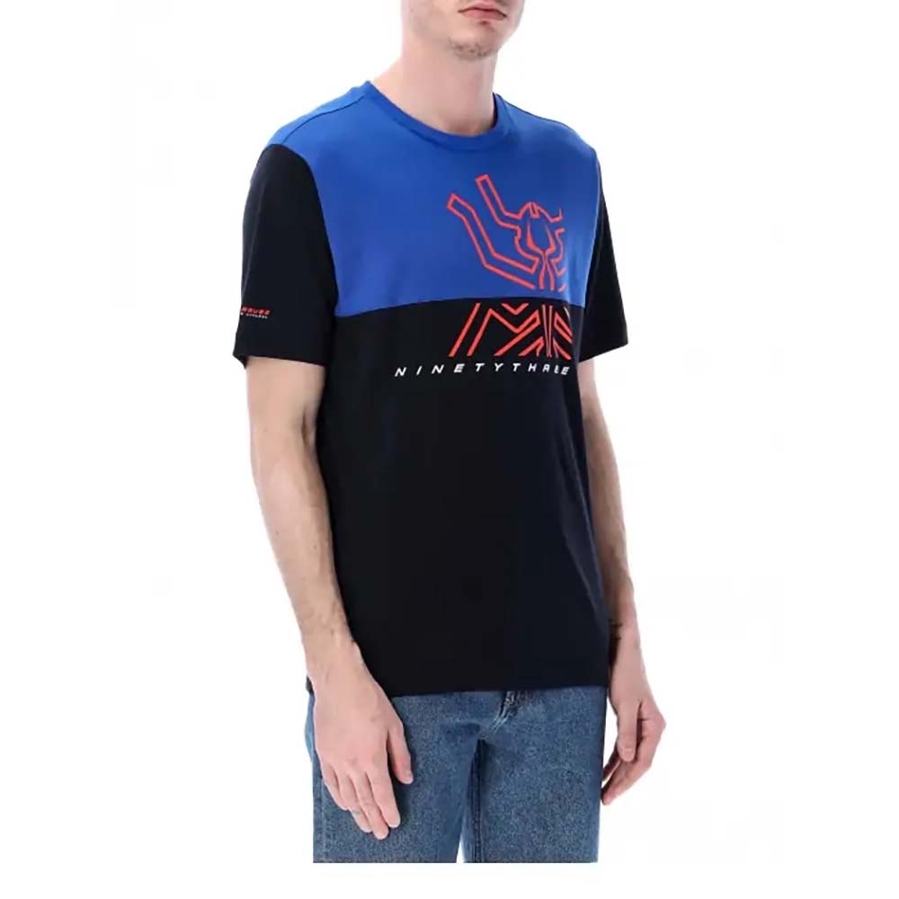 marc marquez - T-shirt Ninety Three Ant Bleu