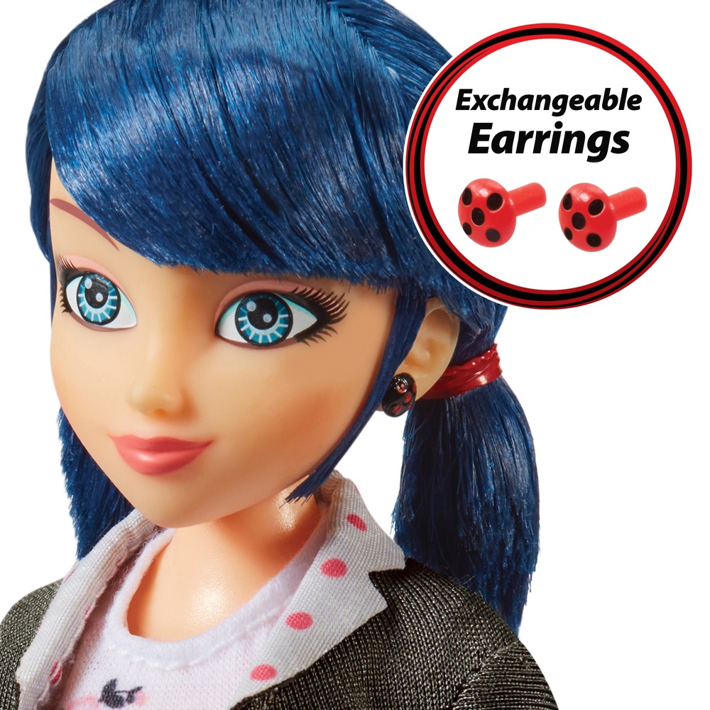 Miraculous Superhero Secret Marinette 26cm Modepuppe