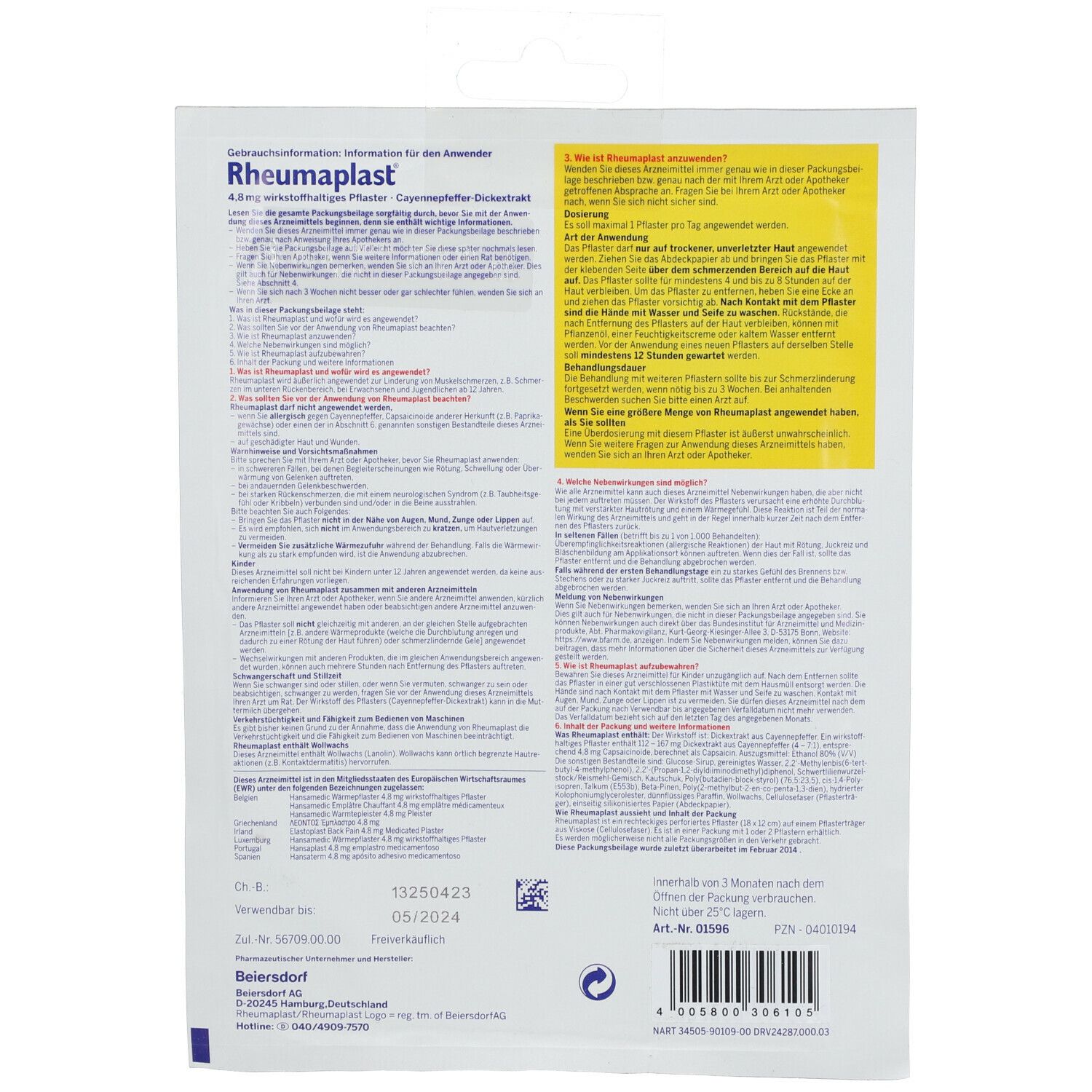 Rheumaplast®