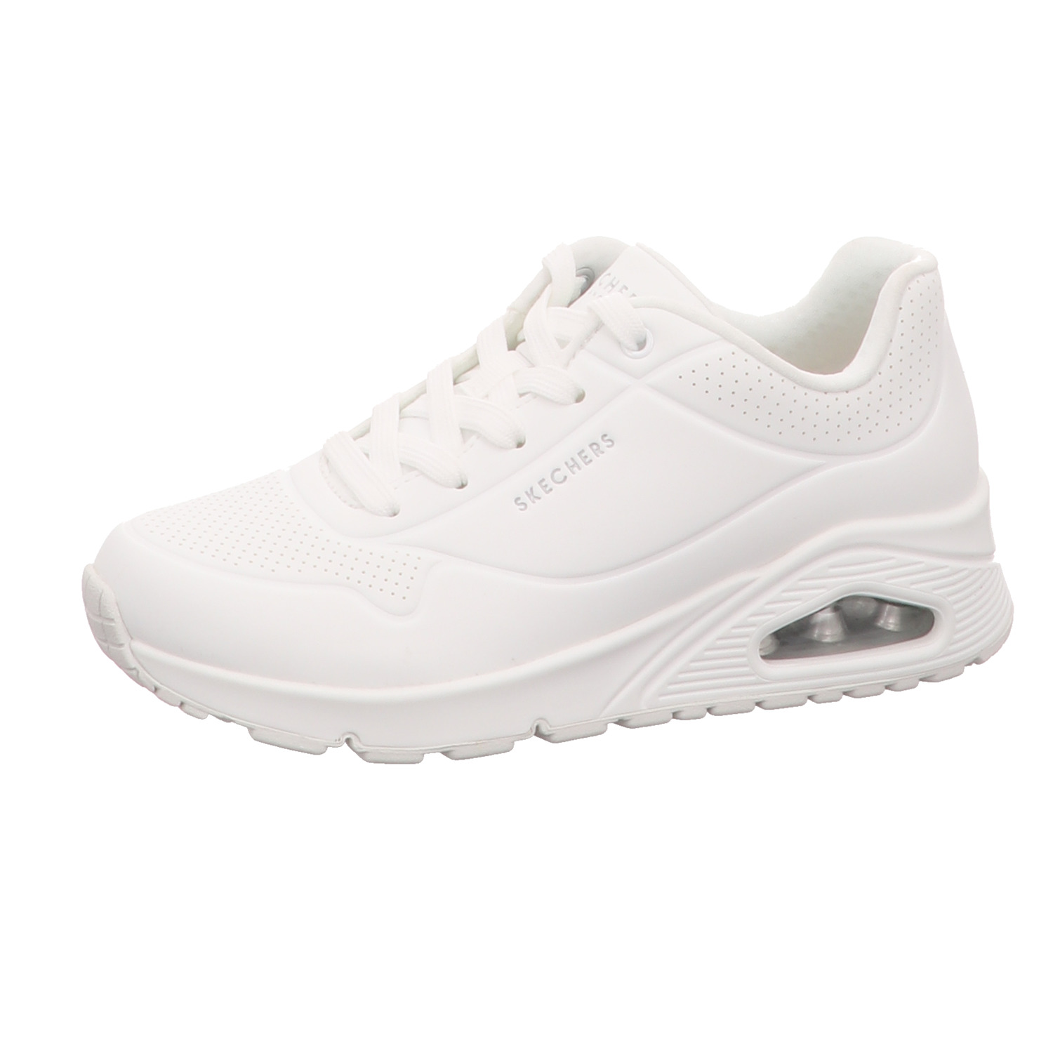 SKECHERS Sneaker weiß weiss/weiss kombi