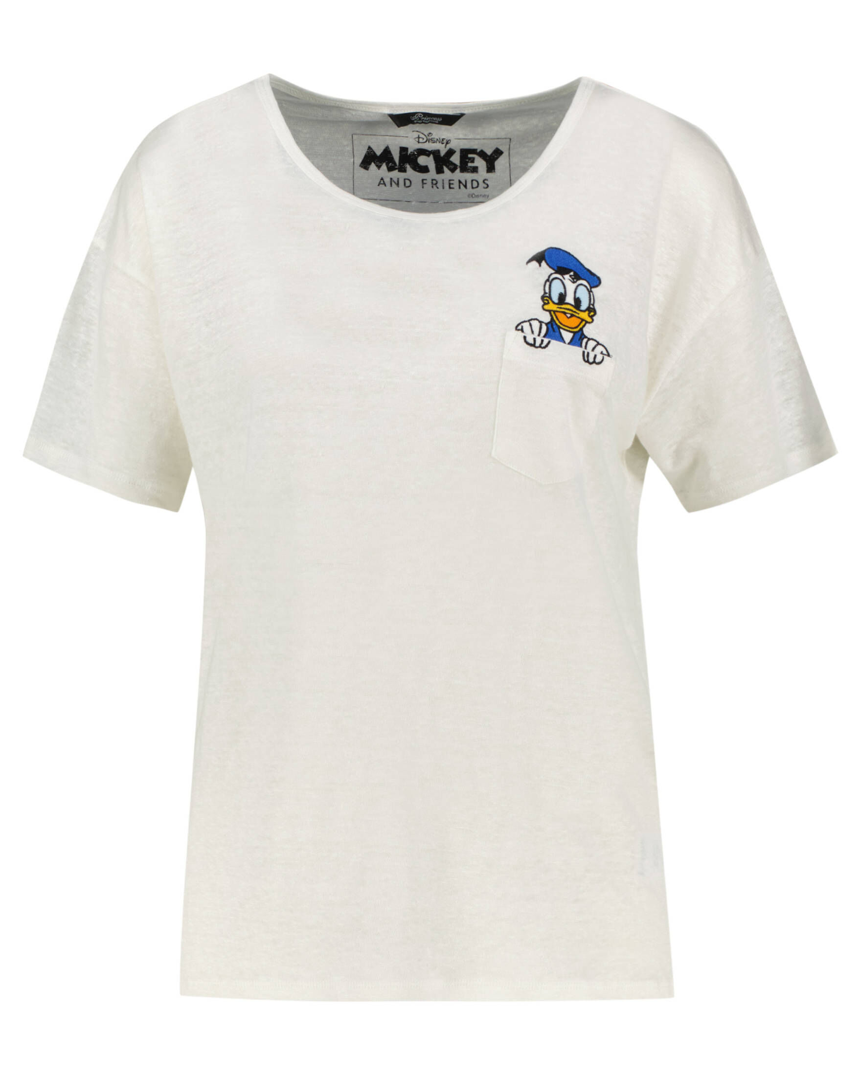 Princess goes Hollywood| Damen Leinenshirt LITTLE DONALD kurzarm
