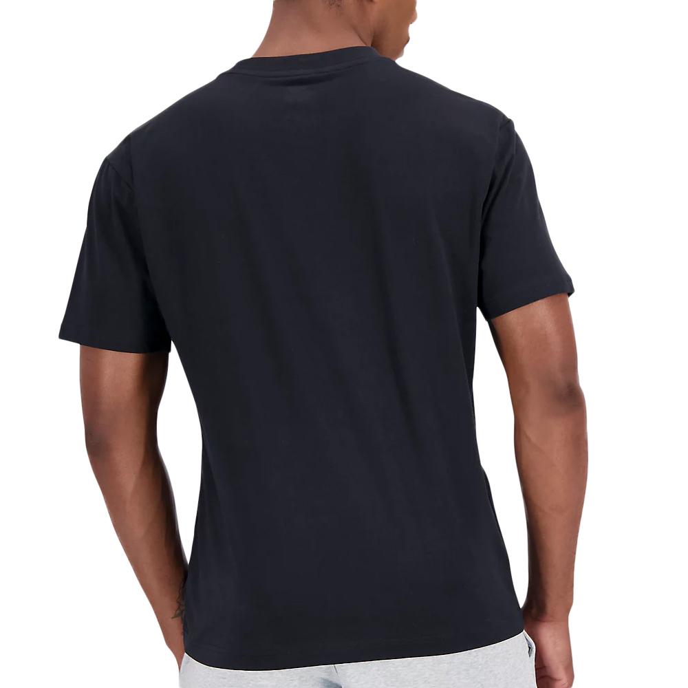 New Balance T-shirt Noir Homme New Balance Essentials Logo