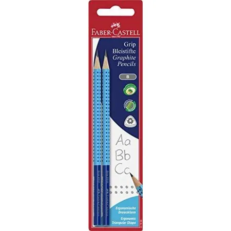 Faber-Castell Bleistift Grip Two Tone2 Stück, sortiert