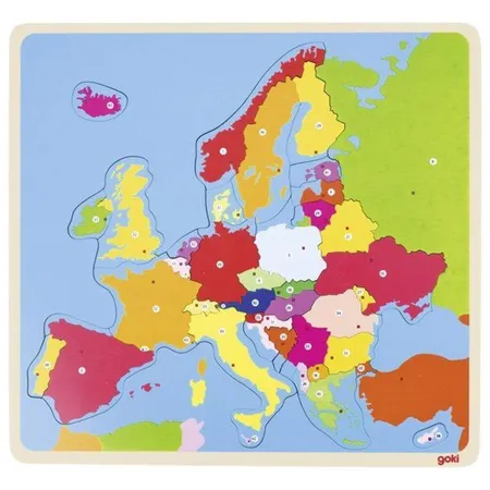 goki Puzzle Europa, 35 Teile