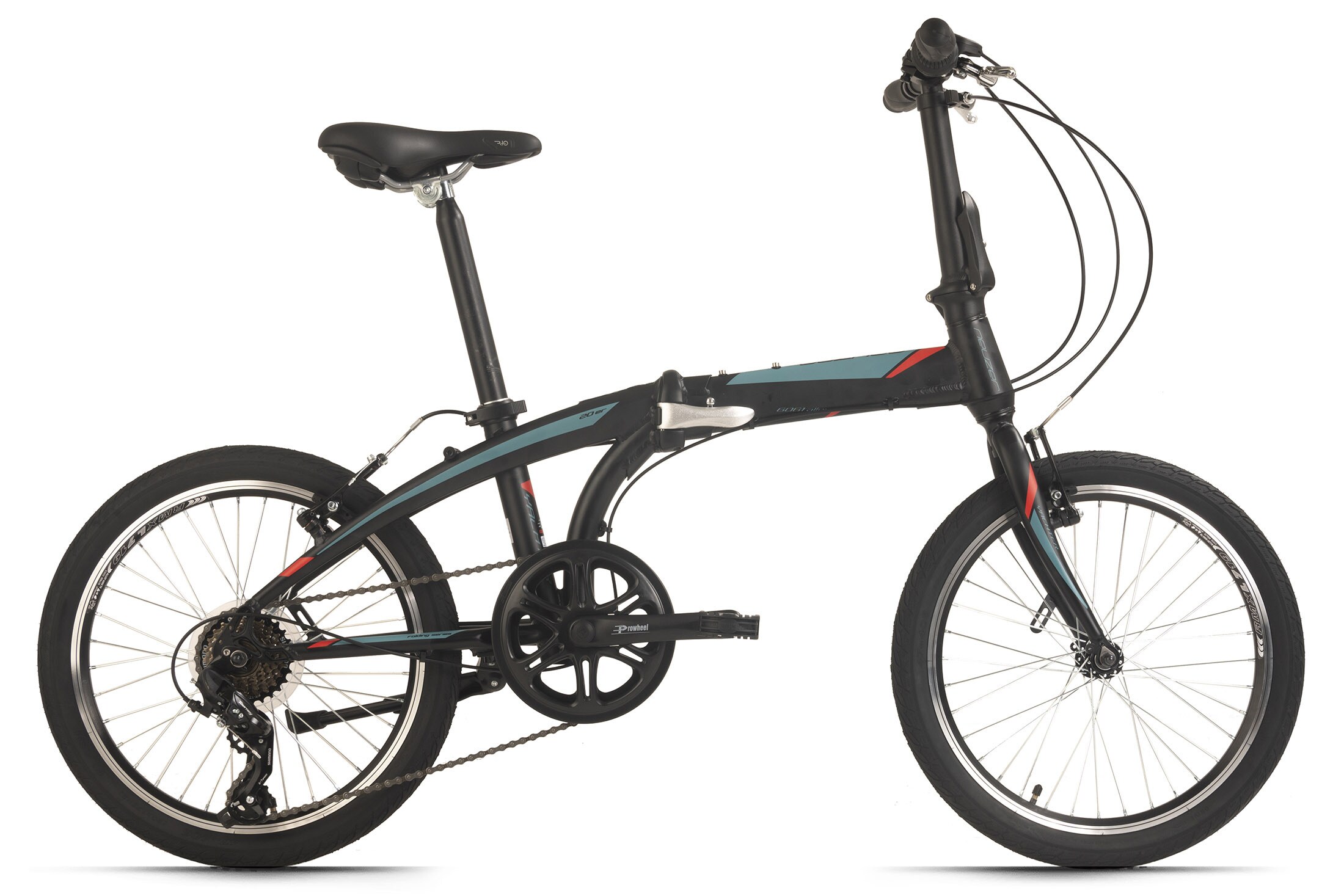 KS Cycling Faltrad 20'' Yachter schwarz 6 Gänge