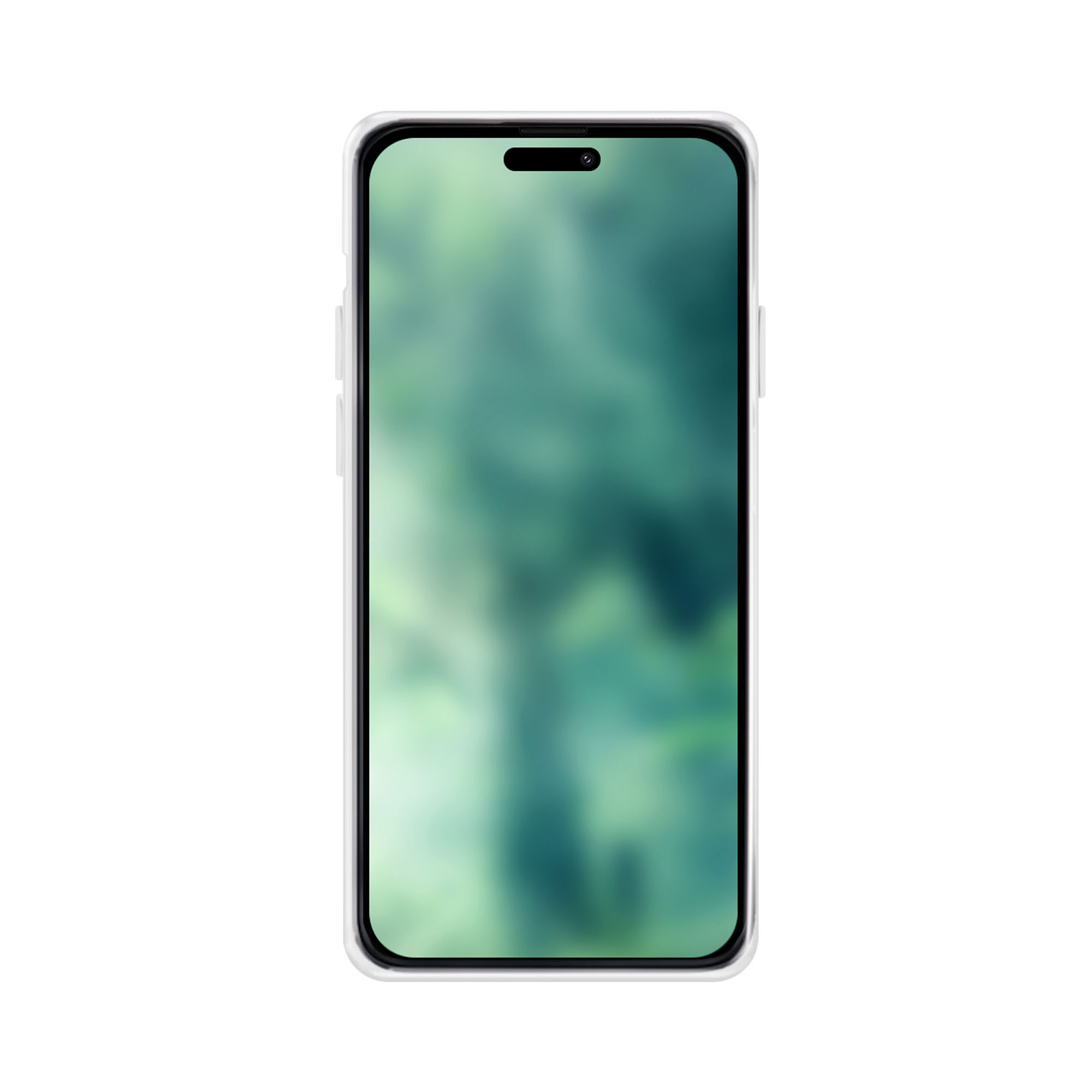 iPhone 15 Pro Max MagSafe Antibakterielle Flex Case Gummi Hülle Recycelt (54497) - Transparent