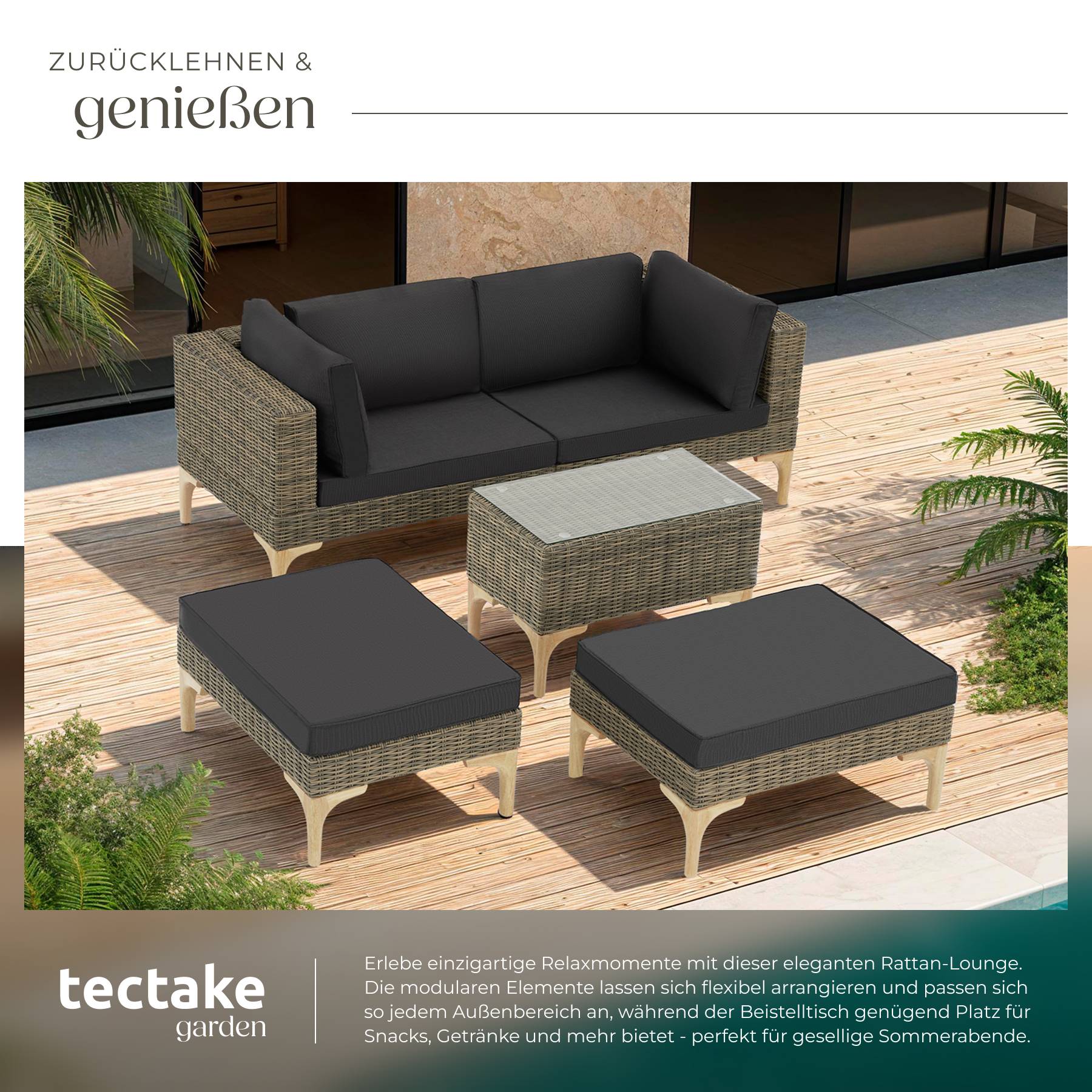Rattan Lounge Bellaria