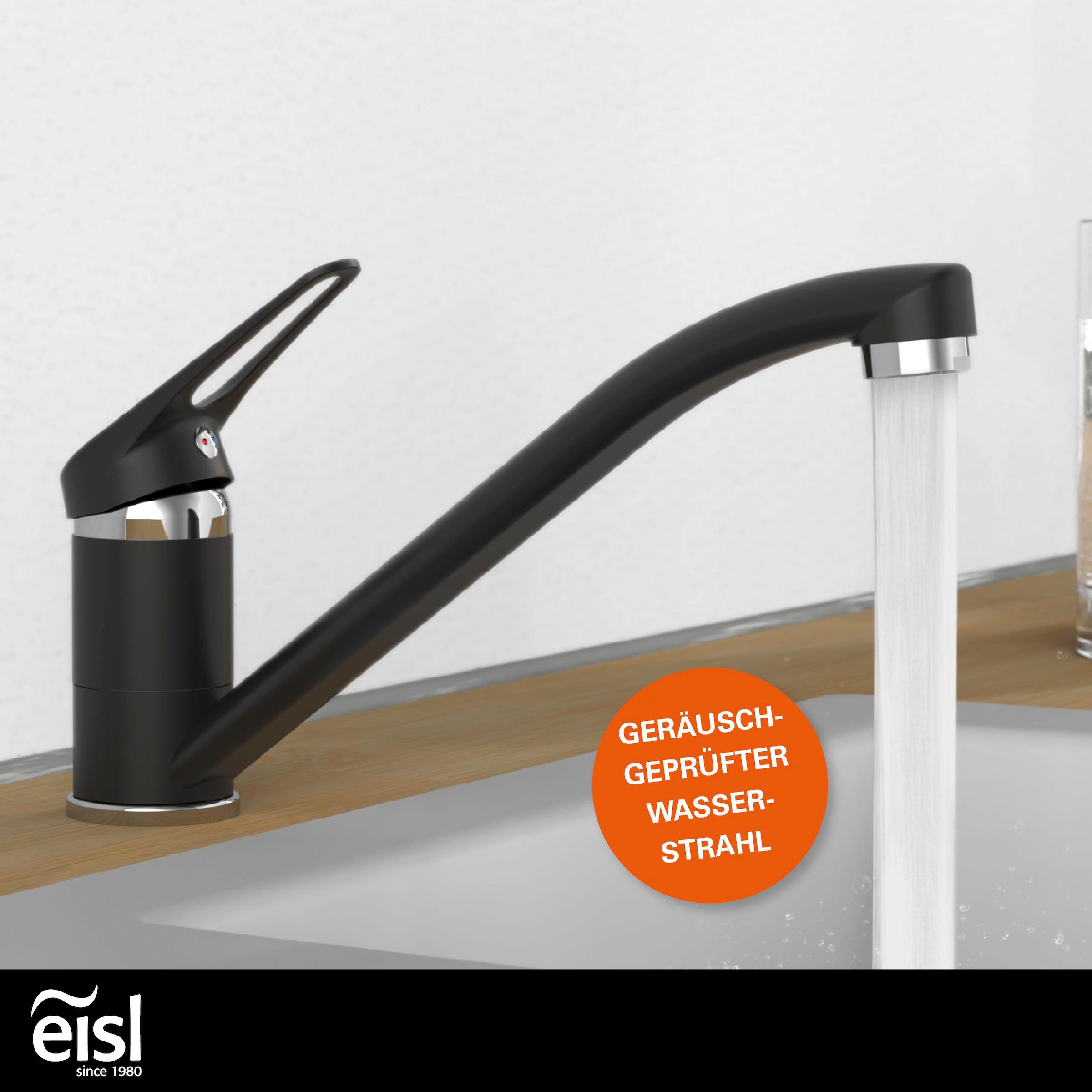 Eisl Spültischarmatur »Speed« 360° schwenkbarer Wasserhahn, Mischbatterie Küche, Spültischarmatur