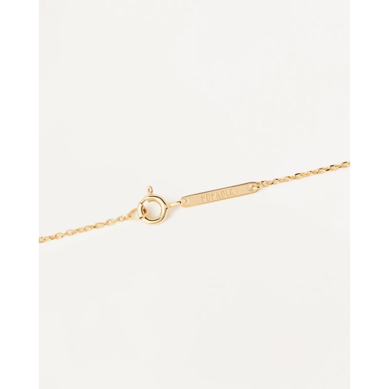 PDPAOLA Collier zodiaque en argent plaqué or - Balance - CO01-574-U