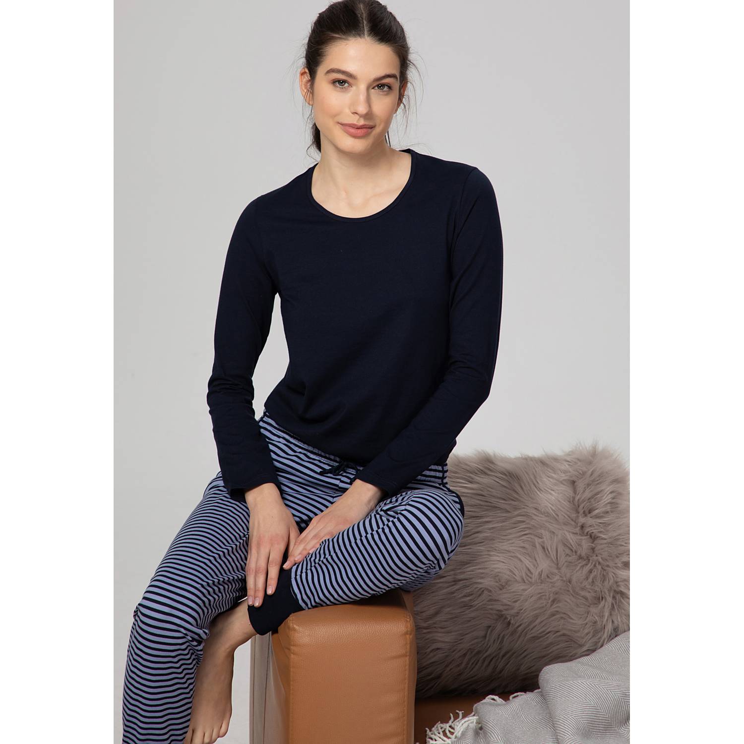 Ammann Mix & Match Bio Single-Jersey Damen-Langarmshirt