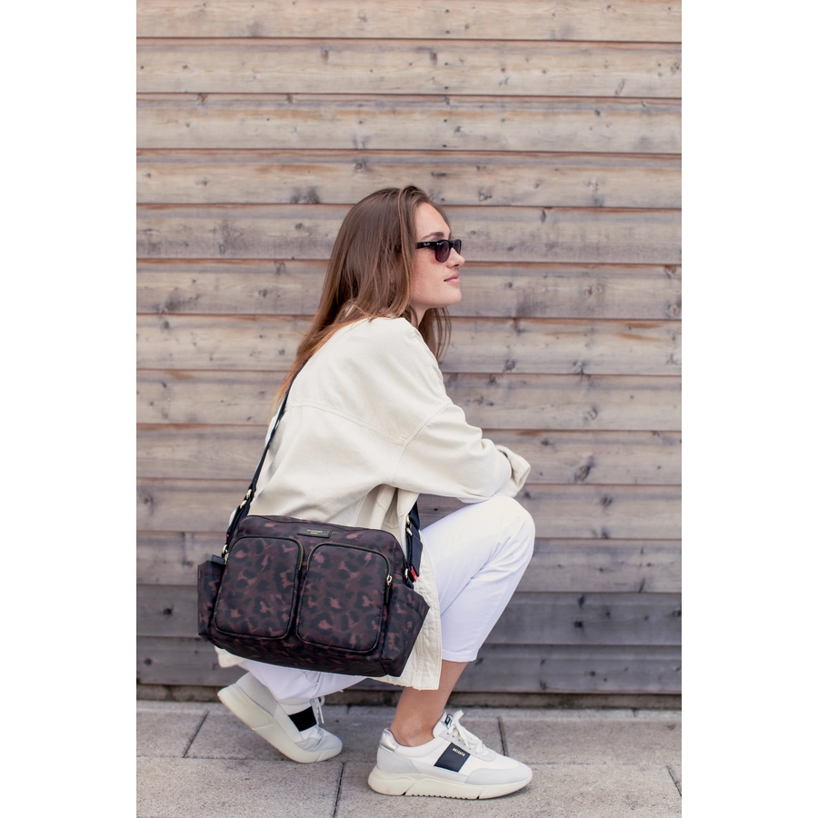 storksak Kinderwagen-Organiser Alyssa Black Gunmetal