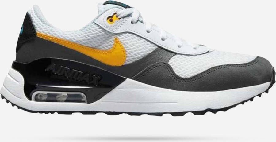 Nike air max systm sneakers wit oranje kinderen