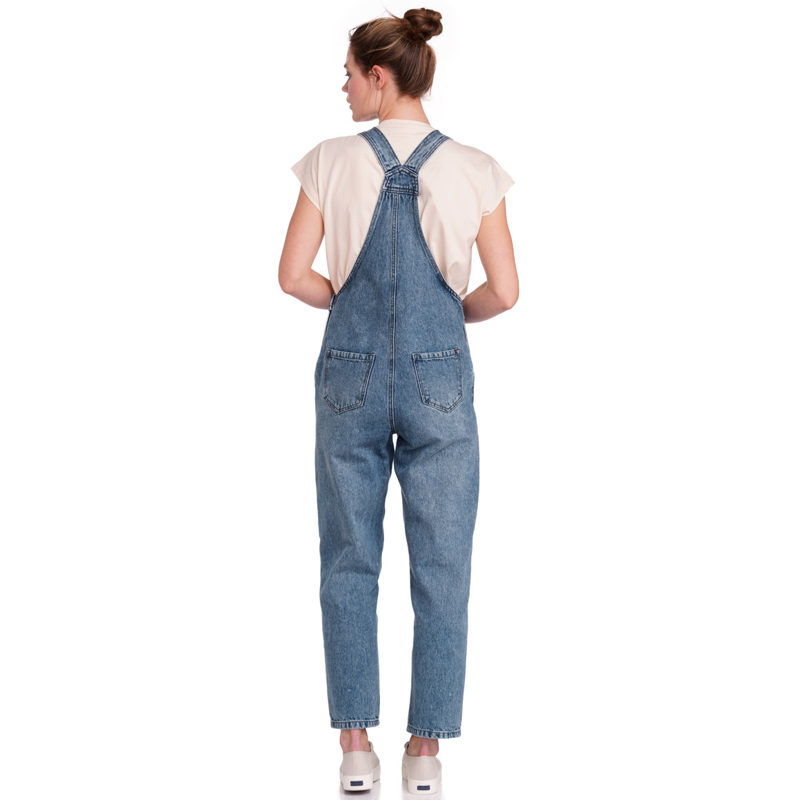 Jonas Nielsen Damen Latzhose in Denim-Optik blau