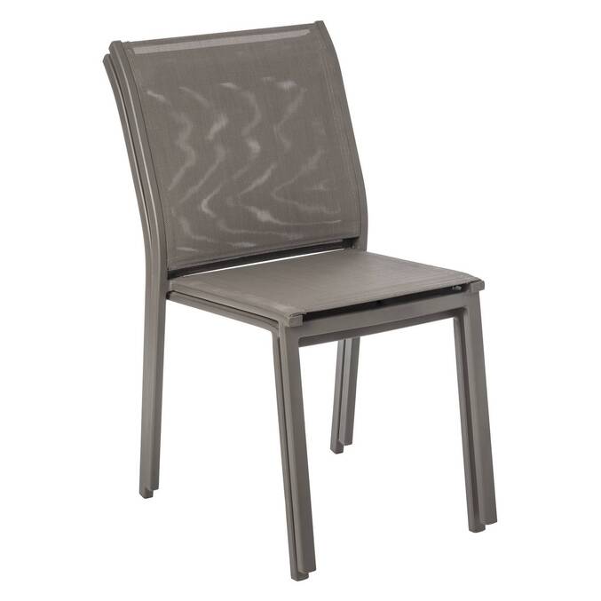 Chaise de jardin empilable ESSENTIA Wengé & Tonka
