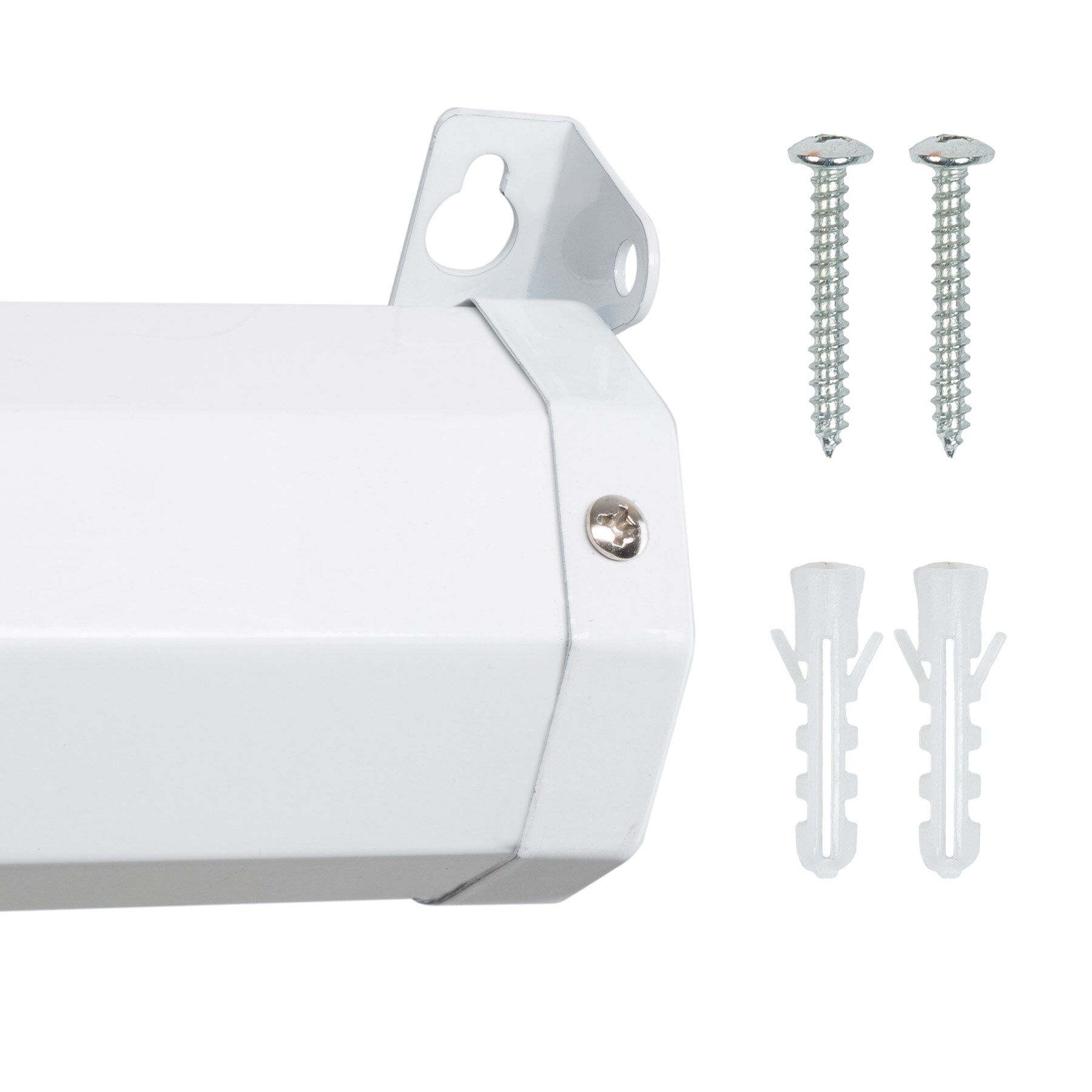 tectake® Beamer-Leinwand, ausziehbar, verschiedene Formate, Doppelschicht-Gewebetuch, faltenfrei
