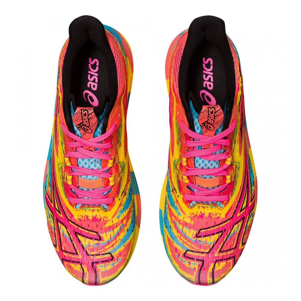 Asics NOOSA TRI 15 - Chaussures running Homme aquarium/vibrant yellow