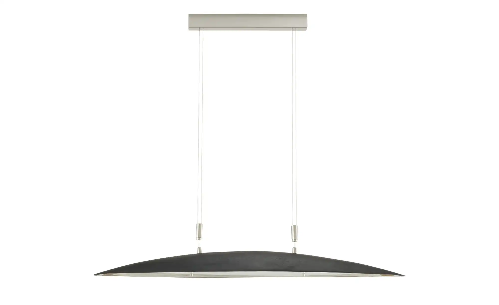 Fischer-Honsel LED-Pendelleuchte, schwarz matt/ antik mit Dimmer