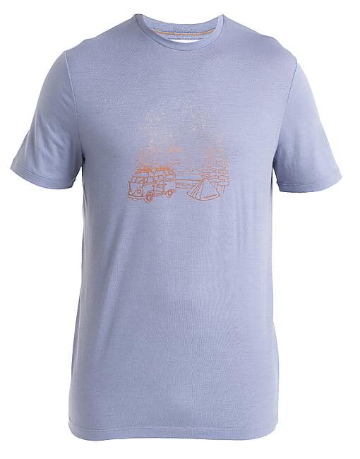 ICEBREAKER - T-SHIRT MC TS MC TECH LITE III VAN CAMP M