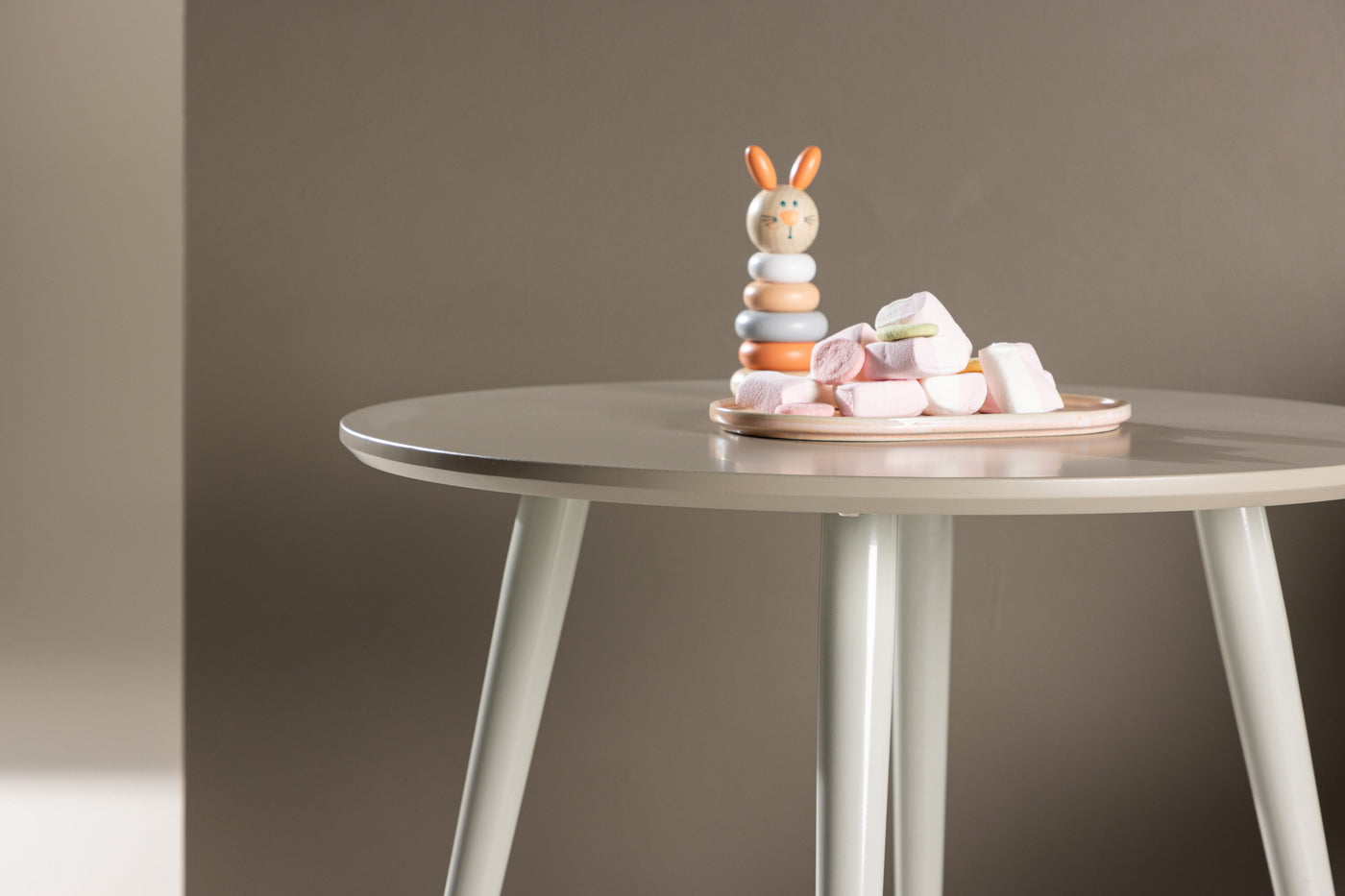 FjÃ´rd - Kindertafel Beige Ã60cm - MDF - Plaza