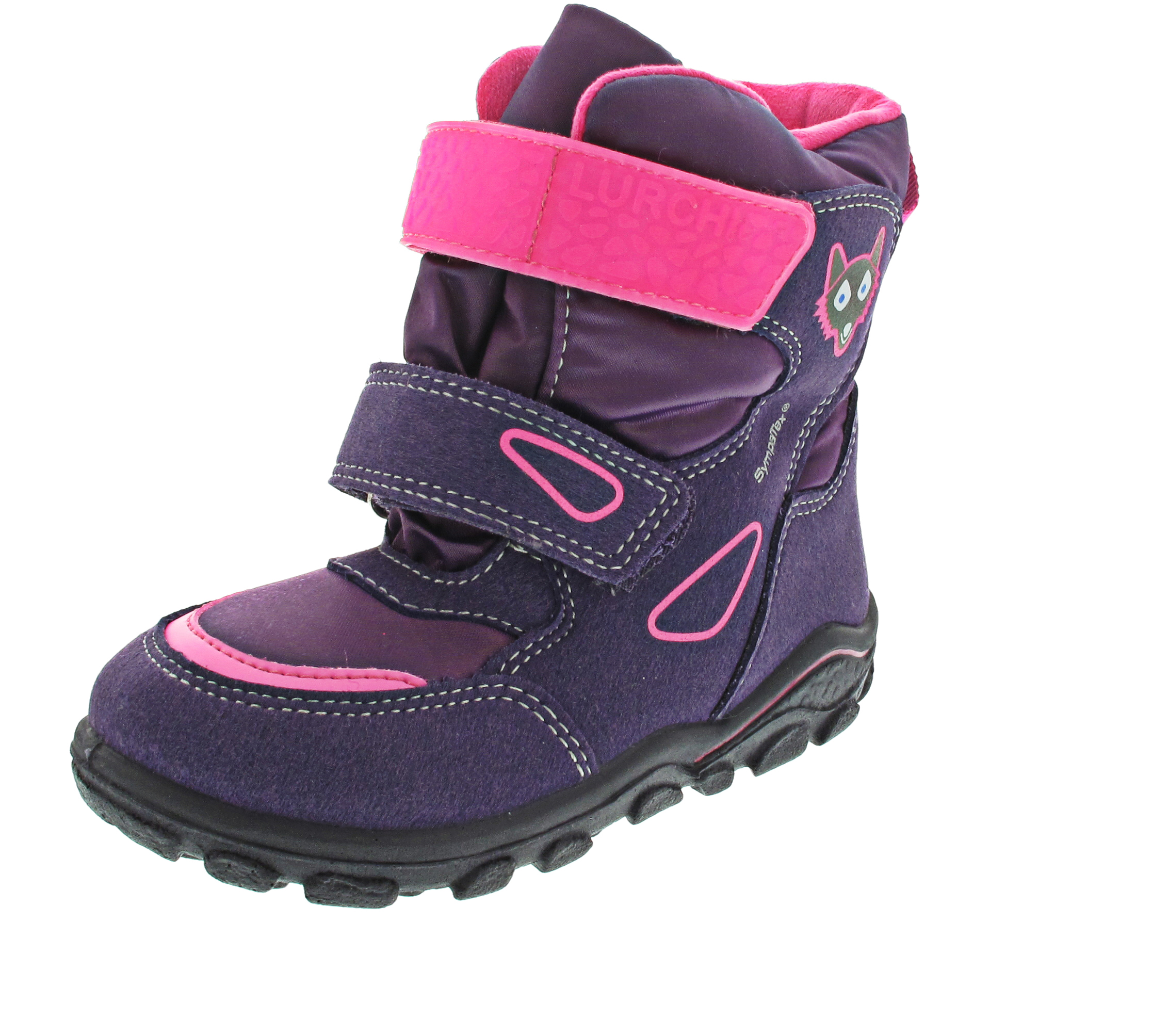 Lurchi Kenan-Symp Klettstiefel TEX lila