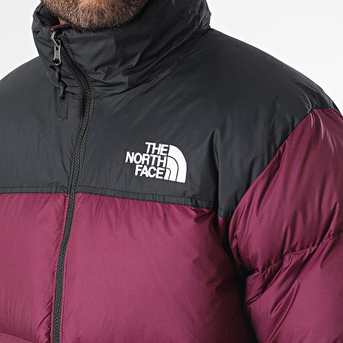 Doudoune 700 1996 Retro Nuptse A3C8D Bordeaux Noir
