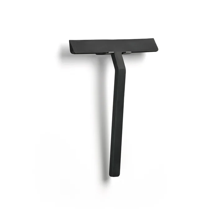 Zone Denmark - Rim Duschabzieher mit Halterung, 22 cm, schwarz