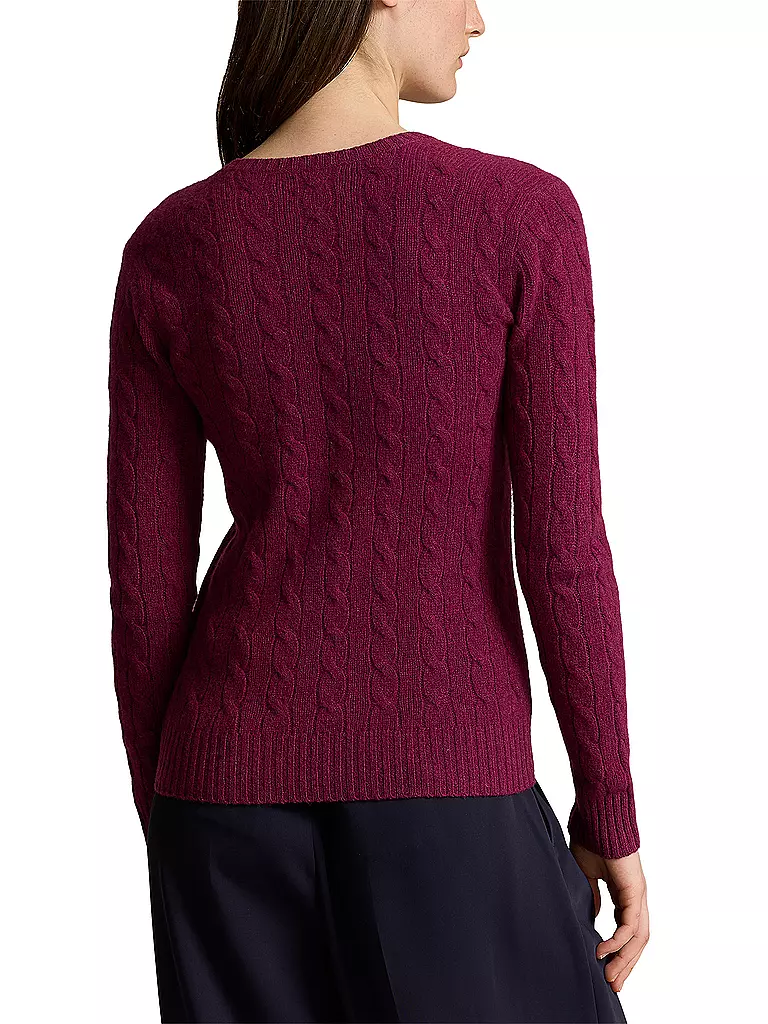 POLO RALPH LAUREN Pullover Slim Fit KIMBERLY lila