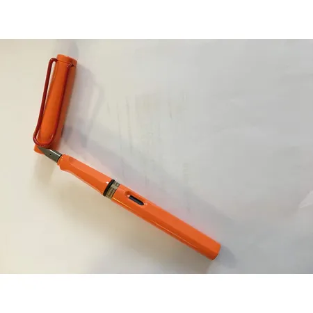 LAMY Füller Safari orange mit rotem Clip, Limited Edition
