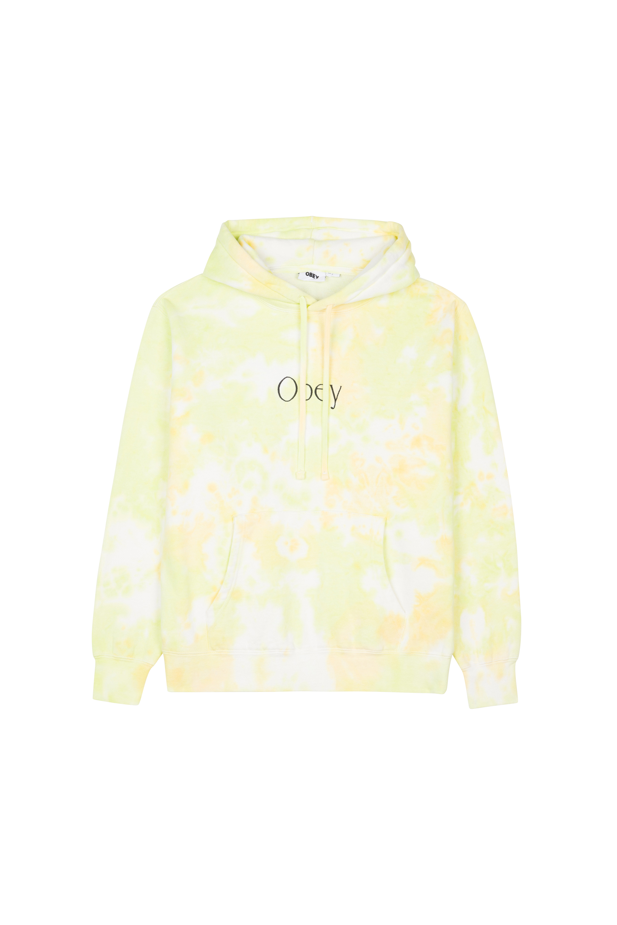 OBEY Sweat  LIMITLESS HOOD Jaune