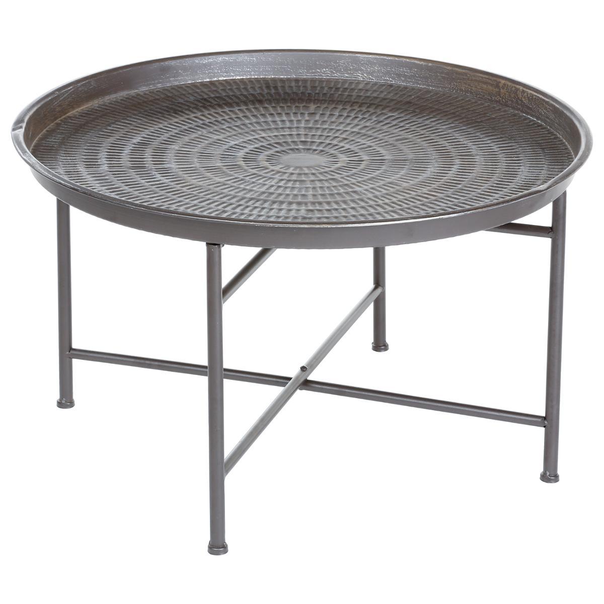 TABLE BASSE METAL INES