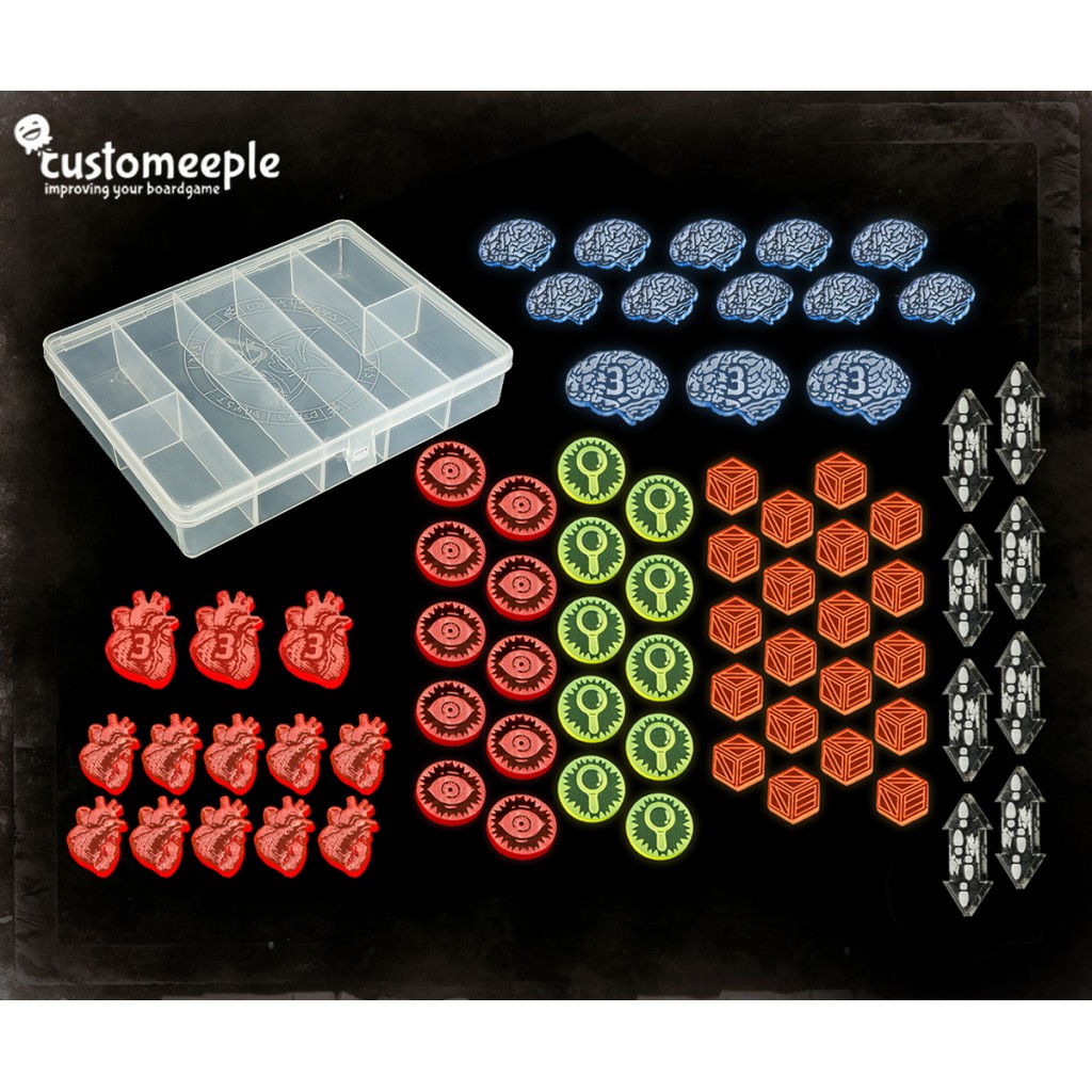 Arkham Horror Tokens Boxed Set - Tentacle from the Pit Edition