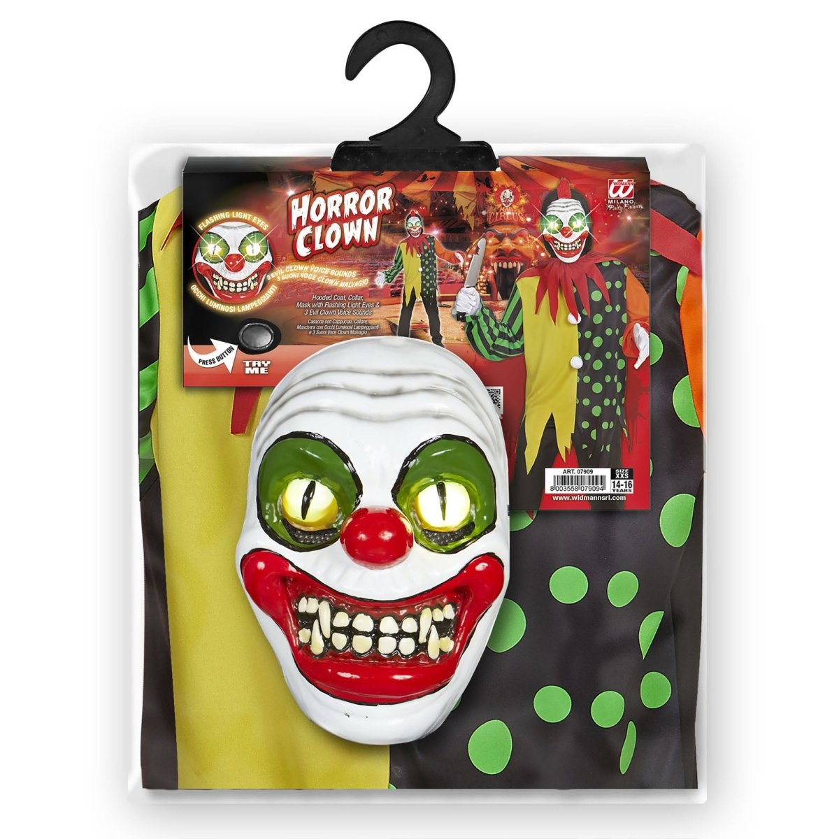 Halloween Kostuum Kind Horror Clown