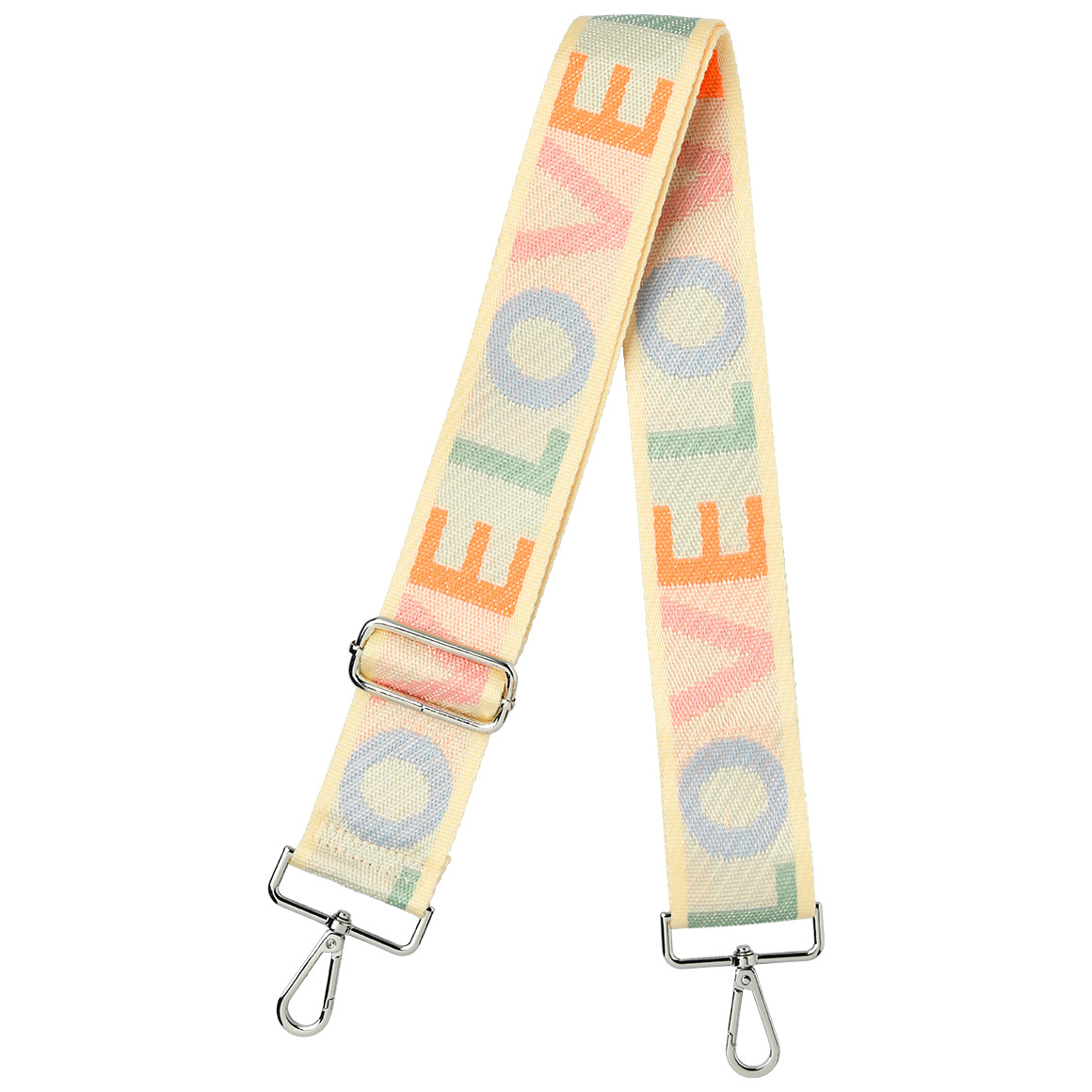 Gina Benotti Schulterriemen mit Allover-Muster creme