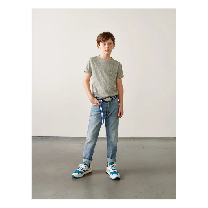 Bellerose T-shirt Aldo | Gris chiné