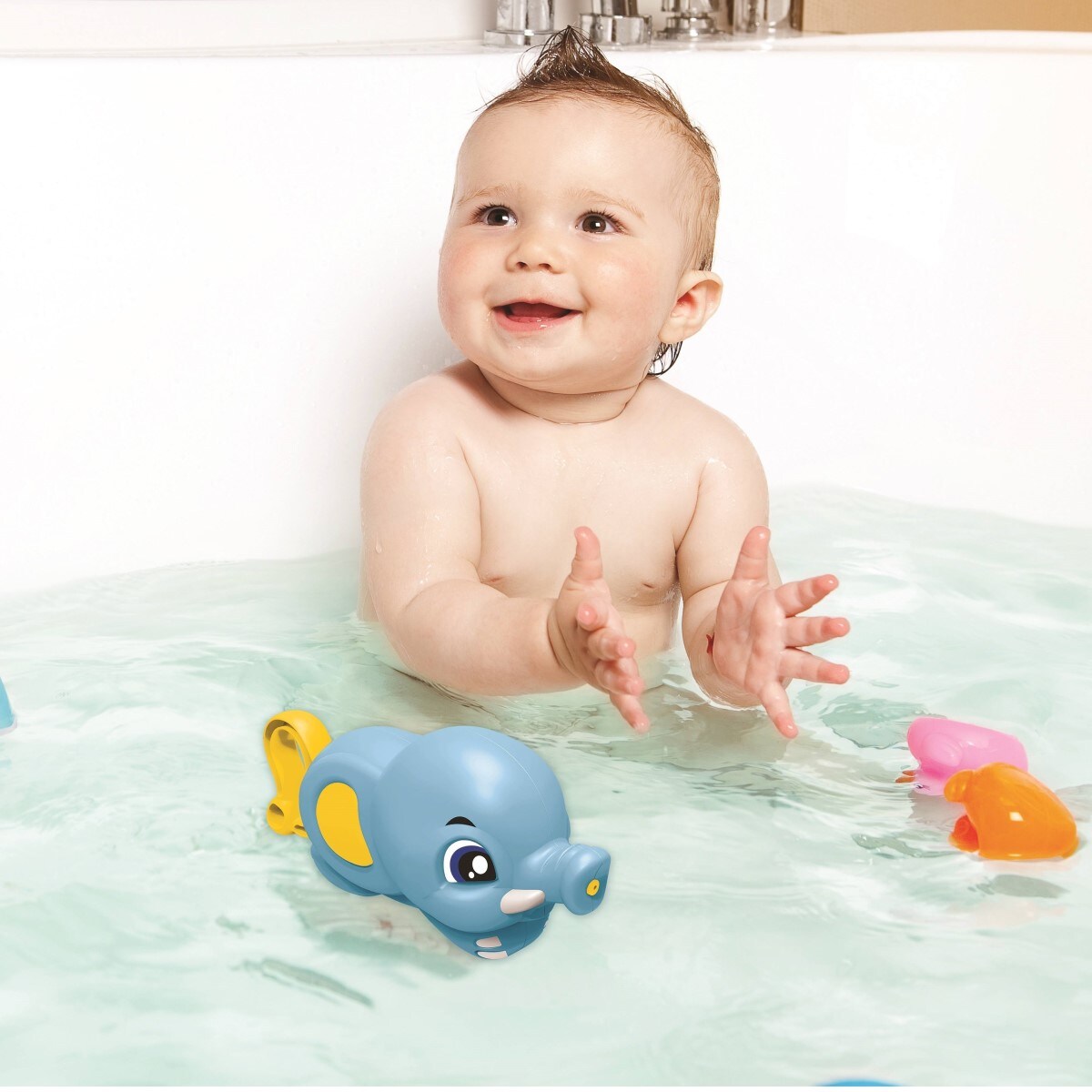 Elefant Wasserspritze Baby- Badespielzeug