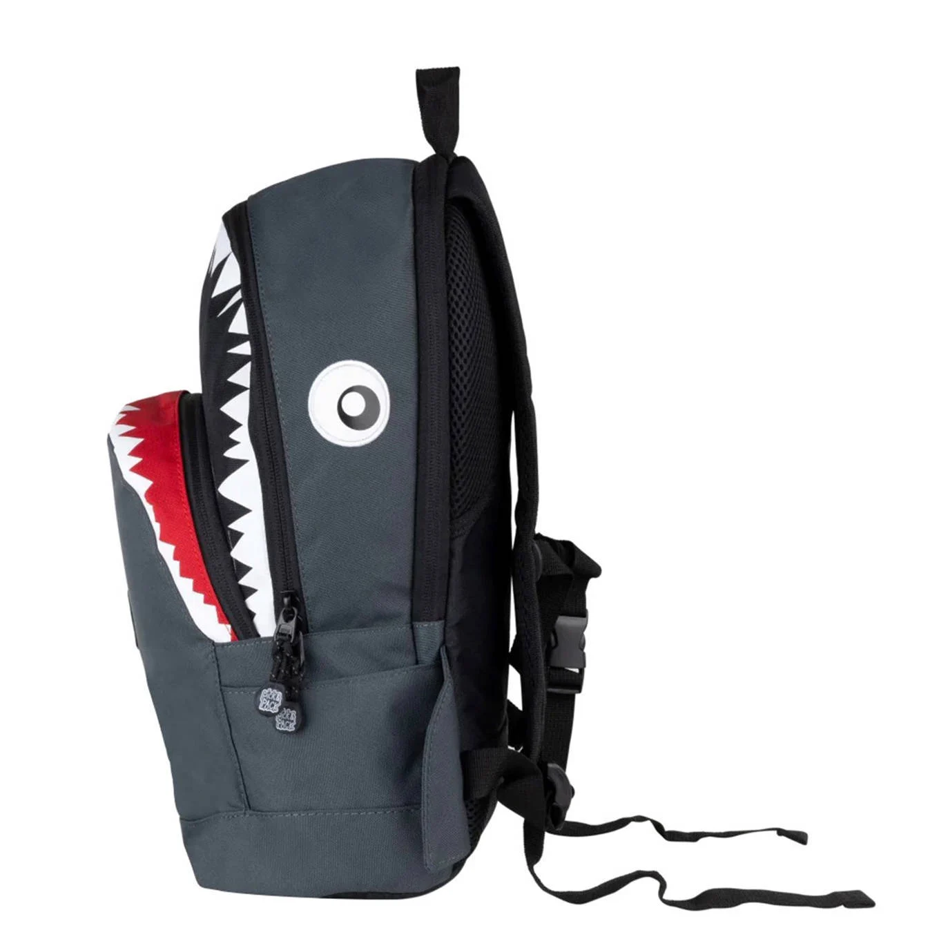 Pick & Pack rugzak Shark Shape M antraciet