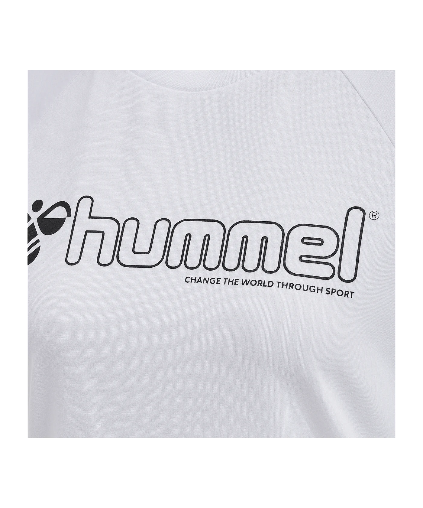 Hummel hmlNONI 2.0 T-Shirt Damen Weiss F9001