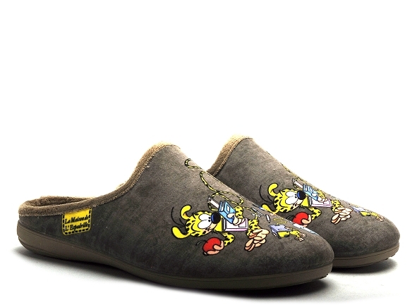 La maison de l espadrille chaussons homme m505 kaki