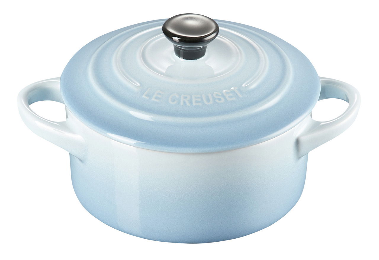 LE CREUSET Mini-Cocotte Klassik 10cm Coastal Blue TRADITION