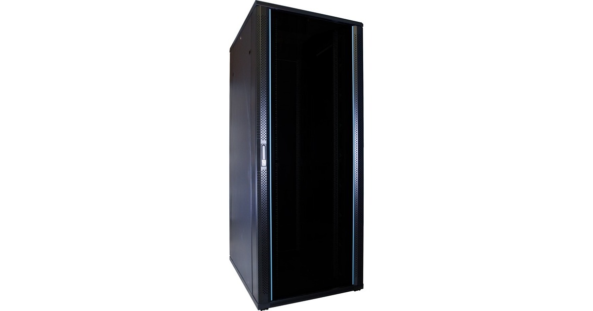 DSI47U serverkast met glazen deur - DS6047 server rack  (Zwart, 600 x 1000 x 2260mm)
