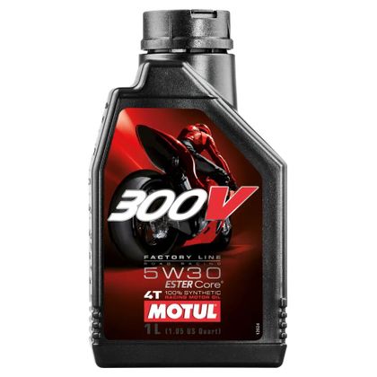 Huile moteur Motul 300V Road 5W30 1L Universel