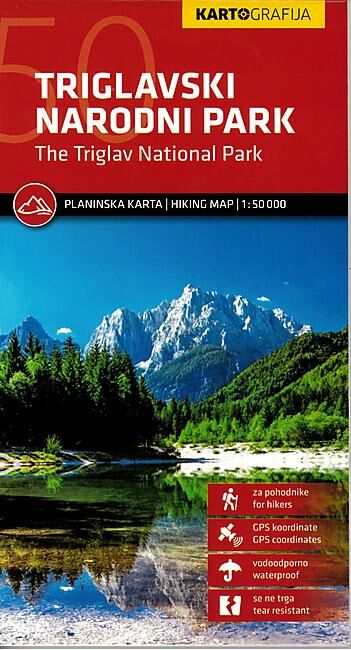 KARTO - TRIGLAVSKI NARODNI PARK 1 50 000