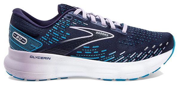Chaussures de Running Brooks Glycerin 20 Bleu Violet Femme
