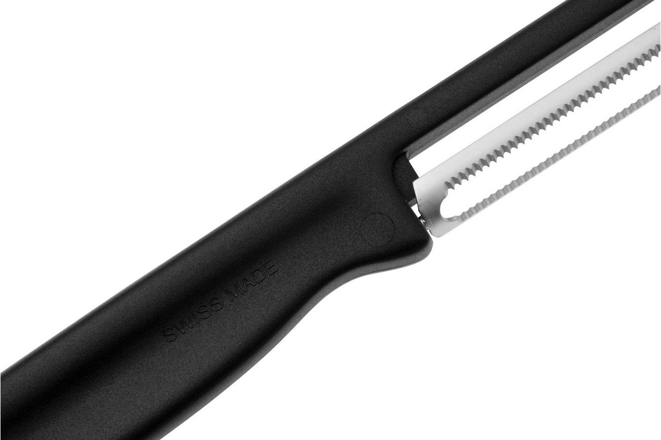 Victorinox Iota gekartelde dunschiller zwart, 6.0943.3