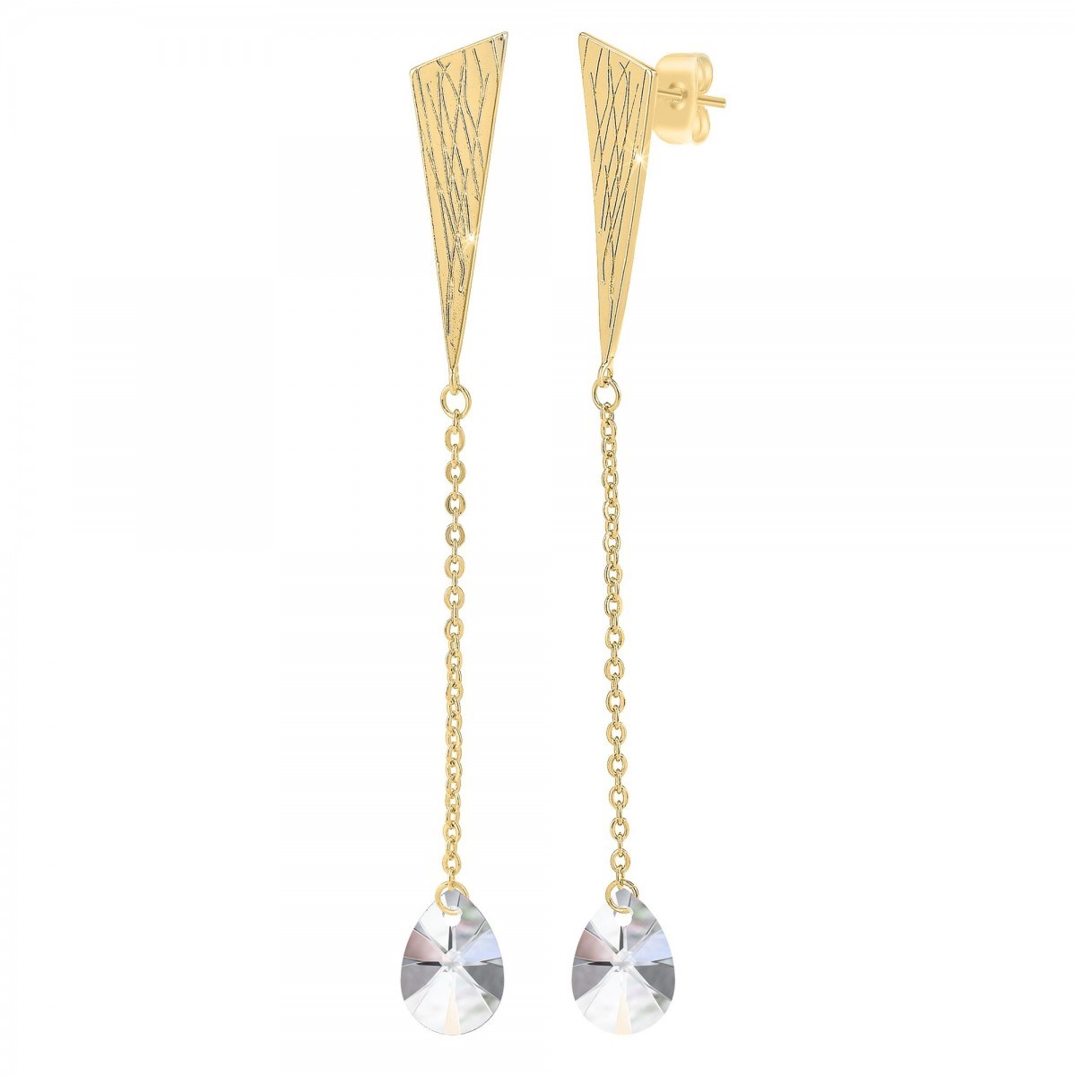 Boucles d'oreilles SC Bohème ornées de Cristaux scintillants