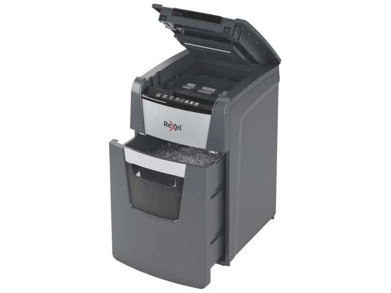 Makulator Rexel Optimum AutoFeed  150X krydsmakulering 4x28 mm (P-4)