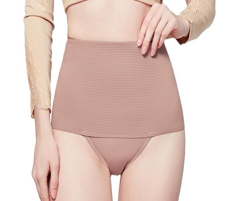 Merkalf - Hoge taille, gepaneelde corrigerende panty
