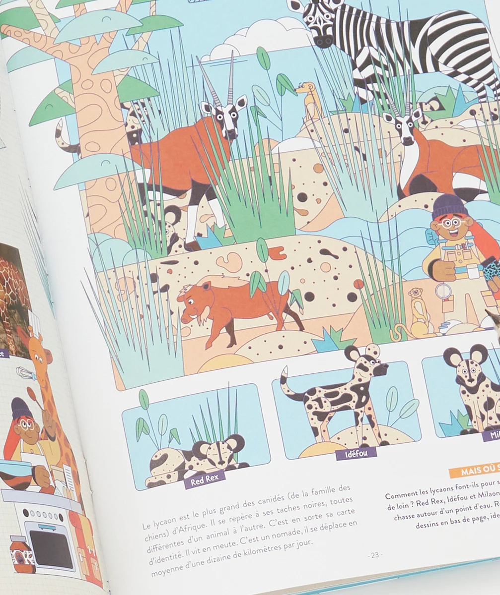 PANDACRAFTCAHIER DE DÉCOUVERTES ANIMAUX EXTRAORDINAIRES 8-12 ANS