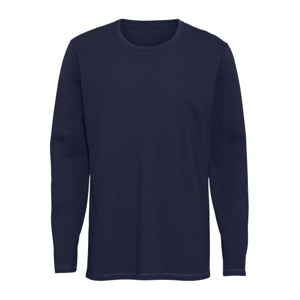 ST404 Mens Tee LS navyblå