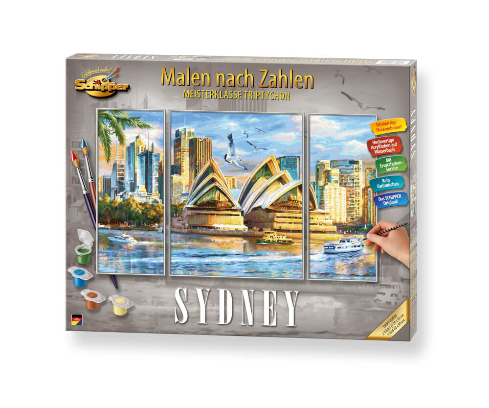 Malen nach Zahlen - Sydney